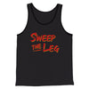 Sweep The Leg Funny Movie Men/Unisex Tank Top Navy | Funny Shirt from Famous In Real Life