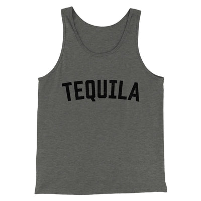Tequila Men/Unisex Tank Top Deep Heather | Funny Shirt from Famous In Real Life