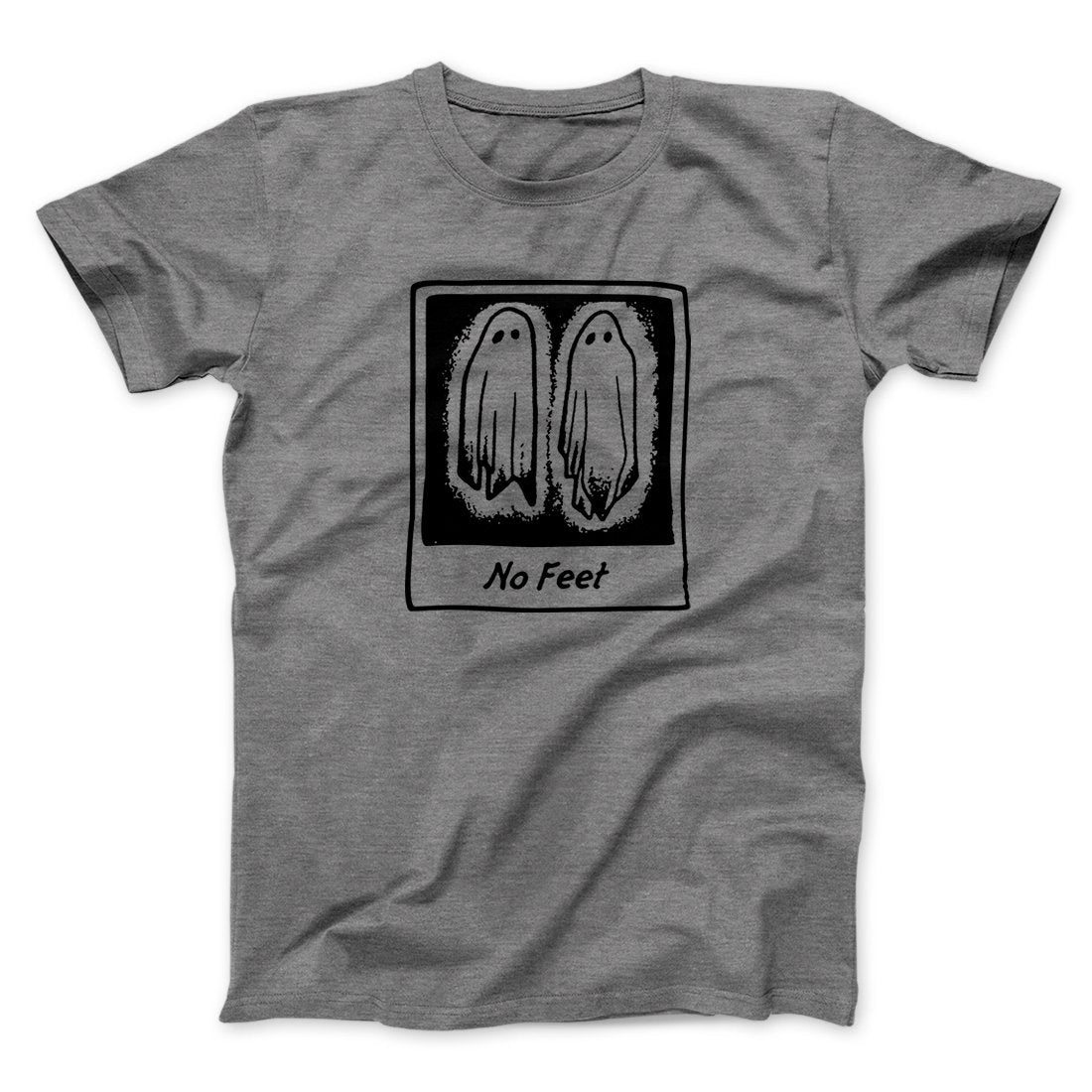 No Feet Men/Unisex T-Shirt Deep Heather | Funny Shirt from Famous In Real Life