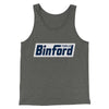 Binford Tools Men/Unisex Tank Top Deep Heather | Funny Shirt from Famous In Real Life