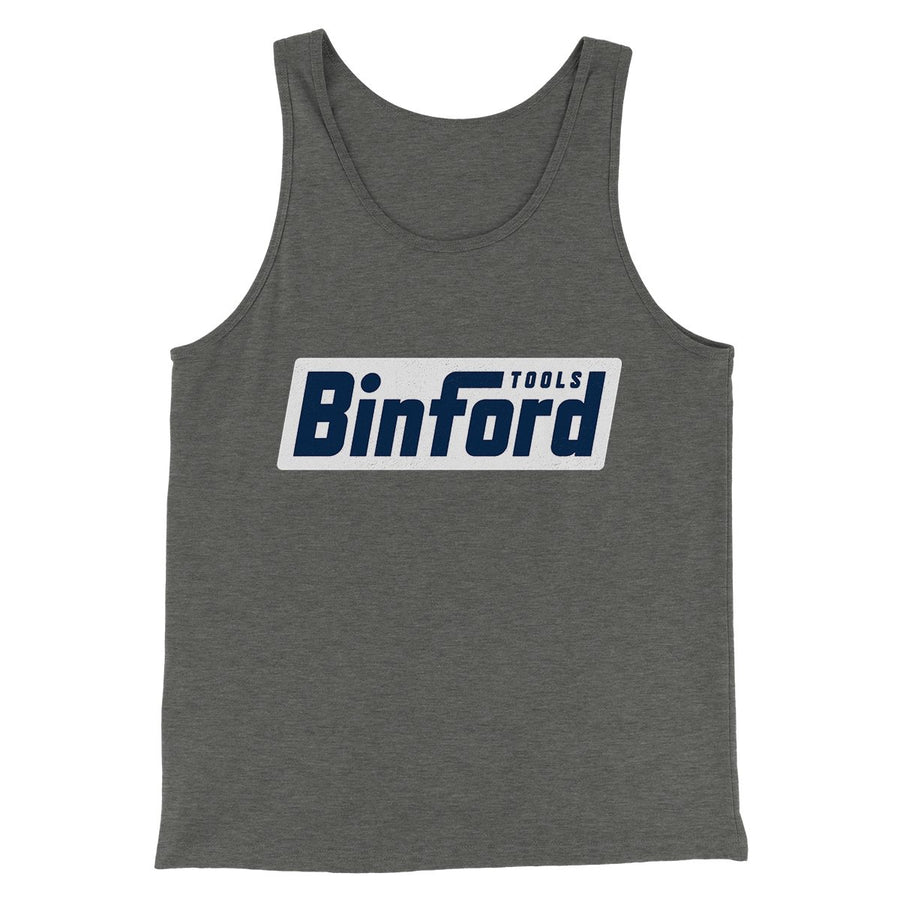 Binford Tools Men/Unisex Tank Top | Funny Shirt from Famous In Real Life