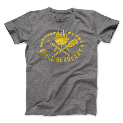 Grill Sergeant Men/Unisex T-Shirt Deep Heather | Funny Shirt from Famous In Real Life