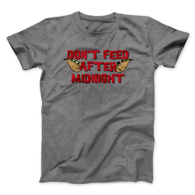 Don't Feed After Midnight Funny Movie Men/Unisex T-Shirt Deep Heather | Funny Shirt from Famous In Real Life