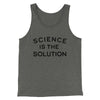 Science Is The Solution Men/Unisex Tank Deep Heather | Funny Shirt from Famous In Real Life