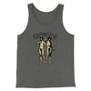 Adam and Steve Men/Unisex Tank Deep Heather | Funny Shirt from Famous In Real Life