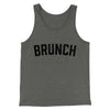 Brunch Men/Unisex Tank Top Deep Heather | Funny Shirt from Famous In Real Life