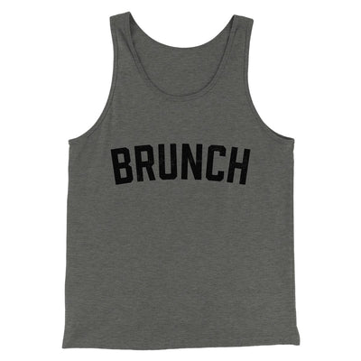 Brunch Men/Unisex Tank Top Deep Heather | Funny Shirt from Famous In Real Life