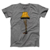 Leg Lamp Funny Movie Men/Unisex T-Shirt Deep Heather | Funny Shirt from Famous In Real Life