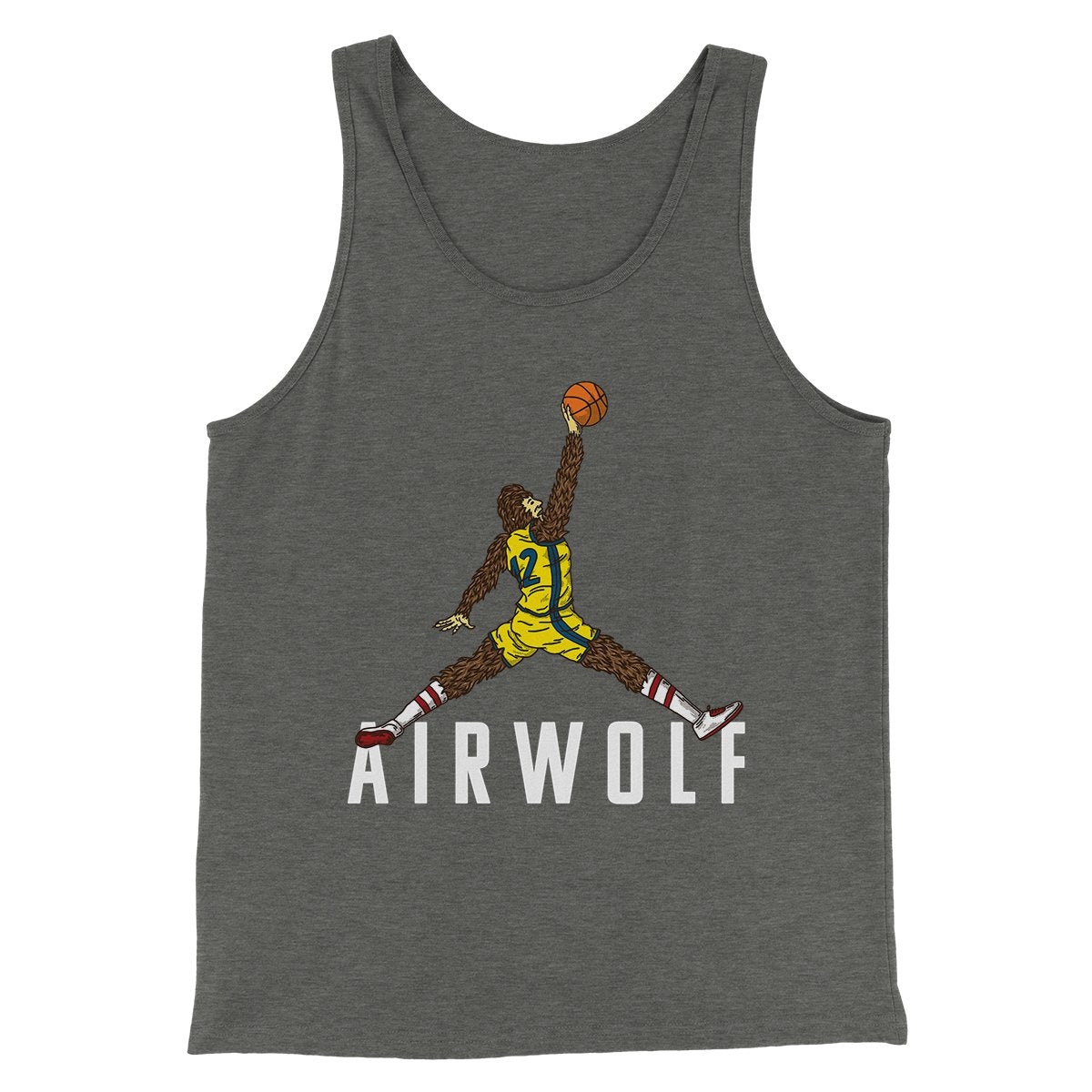 Air Wolf Funny Movie Men/Unisex Tank Top | Funny Shirt from Famous In Real Life