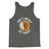 Don't Worry Eat Curry Men/Unisex Tank Deep Heather | Funny Shirt from Famous In Real Life