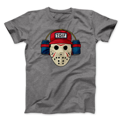 TGIF Jason Funny Movie Men/Unisex T-Shirt Deep Heather | Funny Shirt from Famous In Real Life