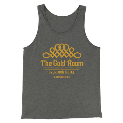 The Gold Room Funny Movie Men/Unisex Tank Top Deep Heather | Funny Shirt from Famous In Real Life