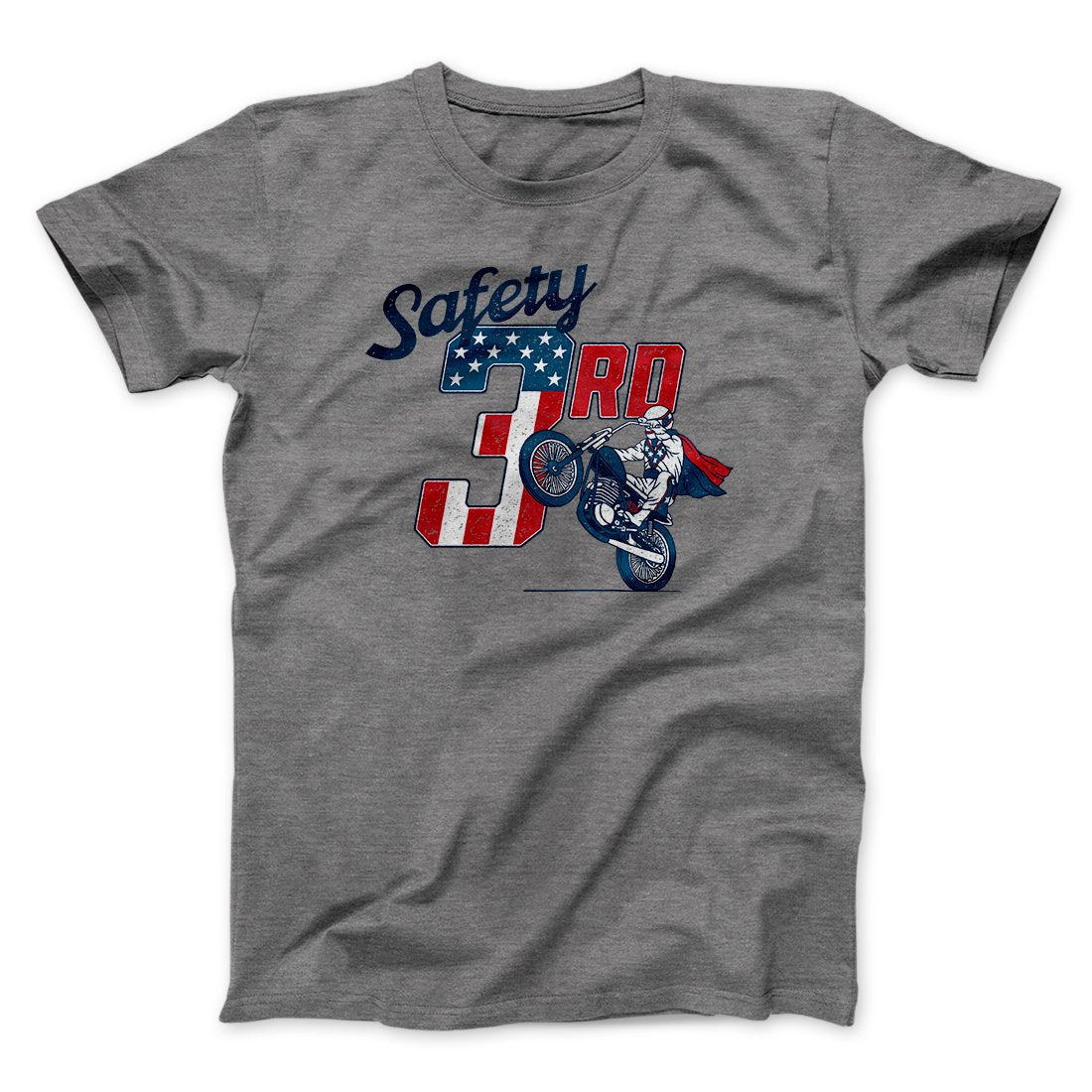 Safety 3rd Men/Unisex T-Shirt | Funny Shirt from Famous In Real Life