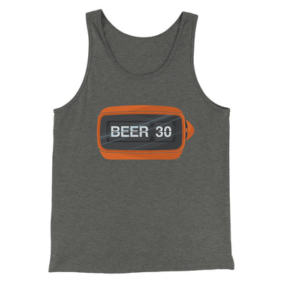 Beer:30 Men/Unisex Tank Top Deep Heather | Funny Shirt from Famous In Real Life