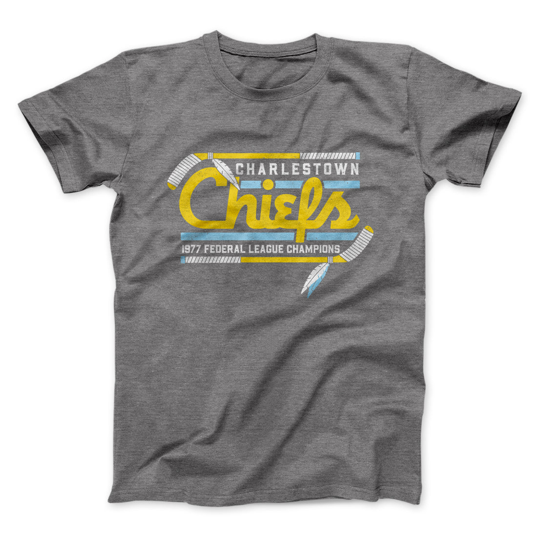 Charlestown Chiefs Funny Movie Men/Unisex T-Shirt | Funny Shirt from Famous In Real Life