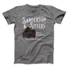 Sanderson Sisters' Bed & Breakfast Funny Movie Men/Unisex T-Shirt Deep Heather | Funny Shirt from Famous In Real Life