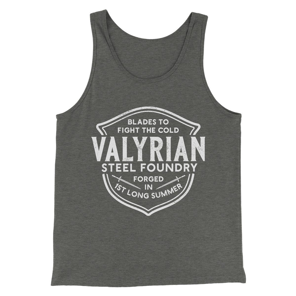 The Valyrian Steel Foundry Men/Unisex Tank Top | Funny Shirt from Famous In Real Life