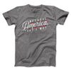 Because America, That's Why Men/Unisex T-Shirt Deep Heather | Funny Shirt from Famous In Real Life