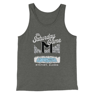 The Saturday Game Funny Movie Men/Unisex Tank Deep Heather | Funny Shirt from Famous In Real Life