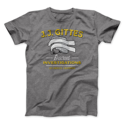 J.J. Gittes Investigation Funny Movie Men/Unisex T-Shirt Deep Heather | Funny Shirt from Famous In Real Life