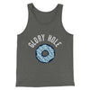Glory Hole Men/Unisex Tank Top Deep Heather | Funny Shirt from Famous In Real Life