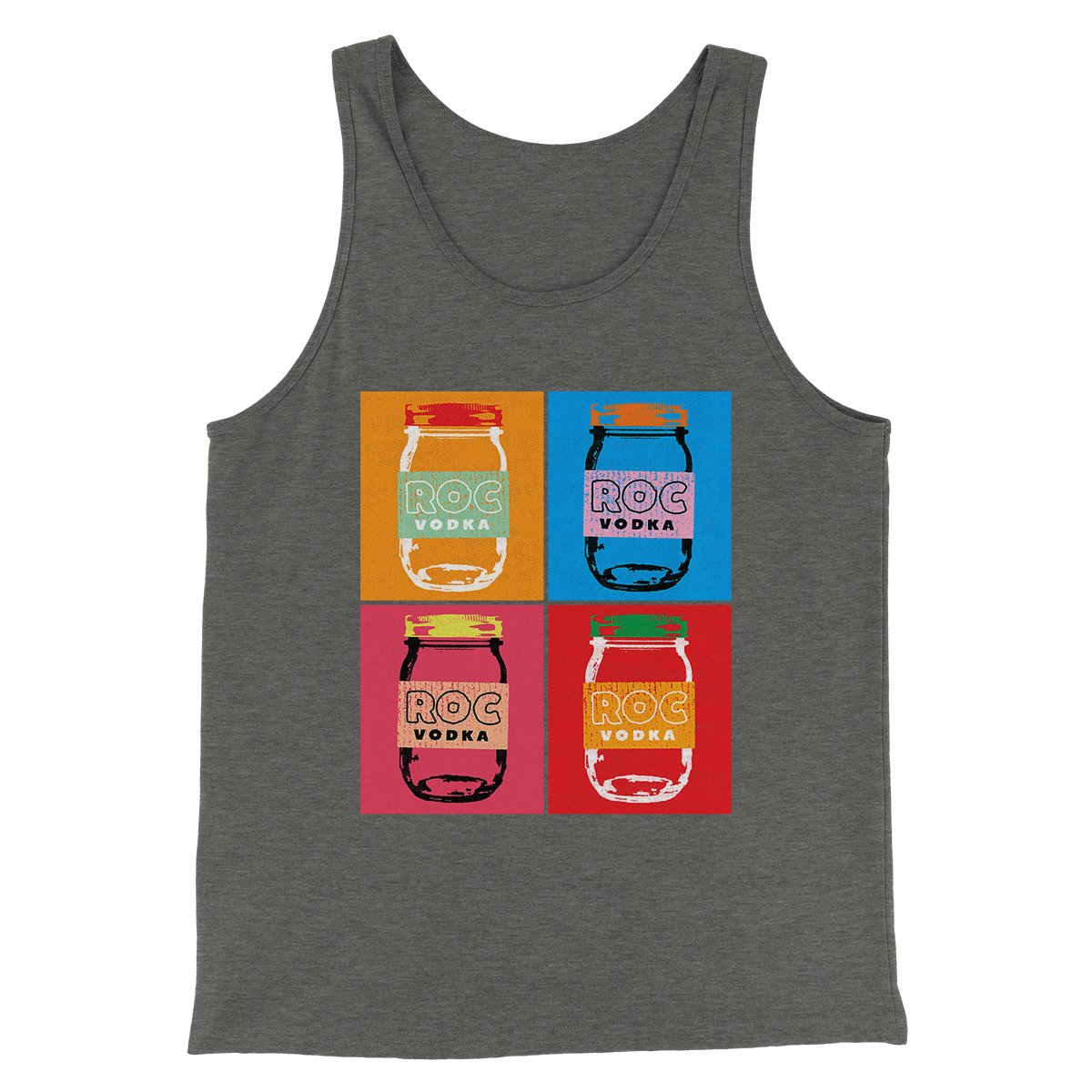 Roc Vodka Men/Unisex Tank Top | Funny Shirt from Famous In Real Life