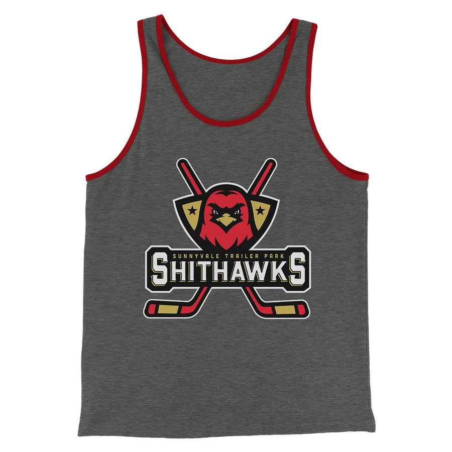 Sunnyvale Shithawks Men/Unisex Tank Top | Funny Shirt from Famous In Real Life