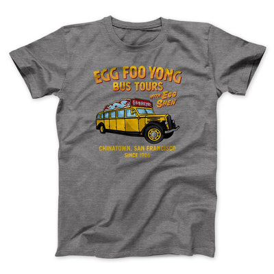 Egg Foo Yong Bus Tours Funny Movie Men/Unisex T-Shirt Deep Heather | Funny Shirt from Famous In Real Life