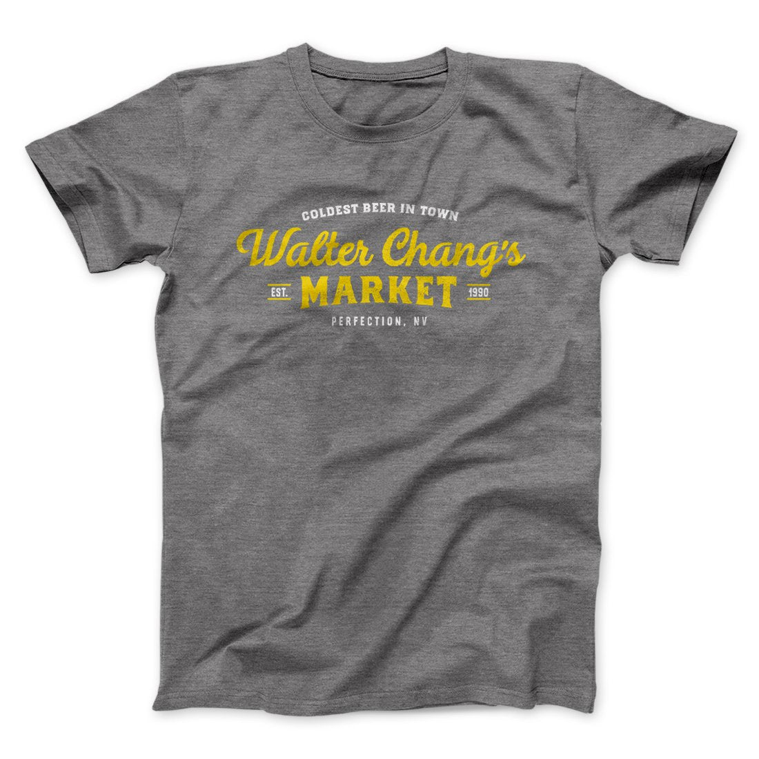 Walter Chang's Market Funny Movie Men/Unisex T-Shirt Deep Heather | Funny Shirt from Famous In Real Life