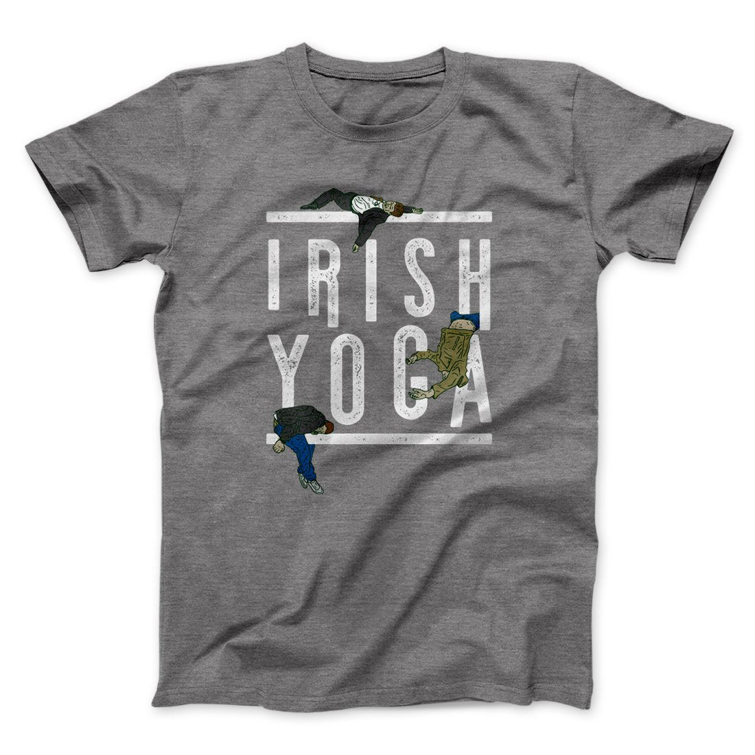 Irish Yoga Men/Unisex T-Shirt | Funny Shirt from Famous In Real Life