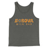 Korova Milk Bar Funny Movie Men/Unisex Tank Top Deep Heather | Funny Shirt from Famous In Real Life