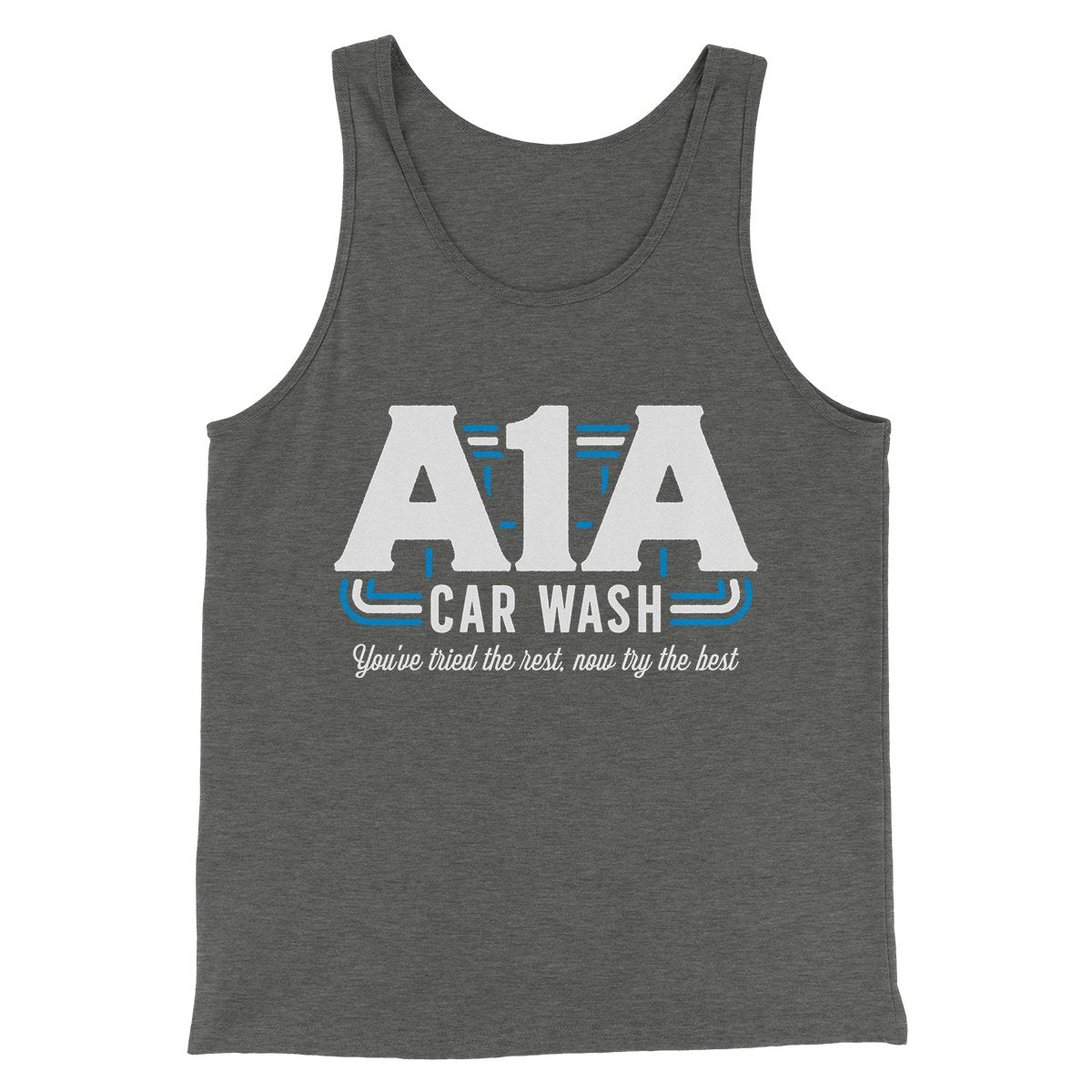 A1A Car Wash Men/Unisex Tank Top | Funny Shirt from Famous In Real Life