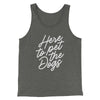 Here To Pet The Dogs Men/Unisex Tank Deep Heather | Funny Shirt from Famous In Real Life