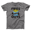 Fries Before Guys Men/Unisex T-Shirt Deep Heather | Funny Shirt from Famous In Real Life