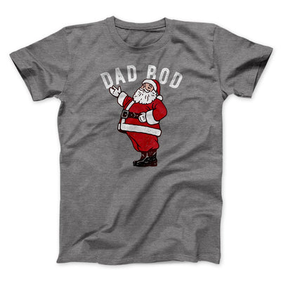 Dad Bod Men/Unisex T-Shirt Deep Heather | Funny Shirt from Famous In Real Life