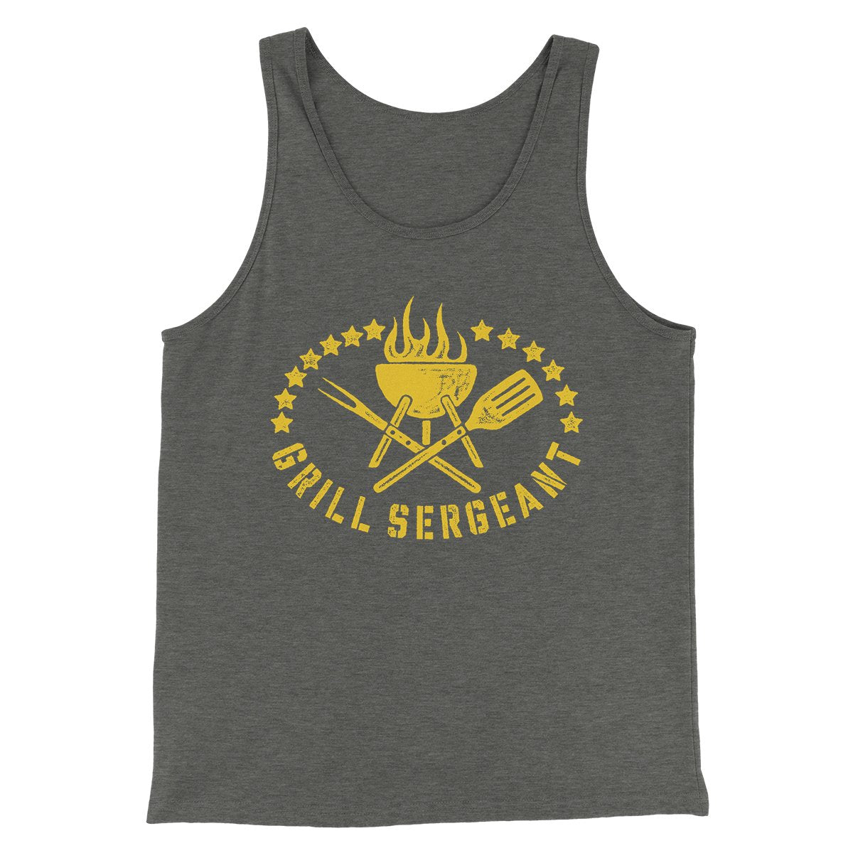 Grill Sergeant Men/Unisex Tank Top | Funny Shirt from Famous In Real Life