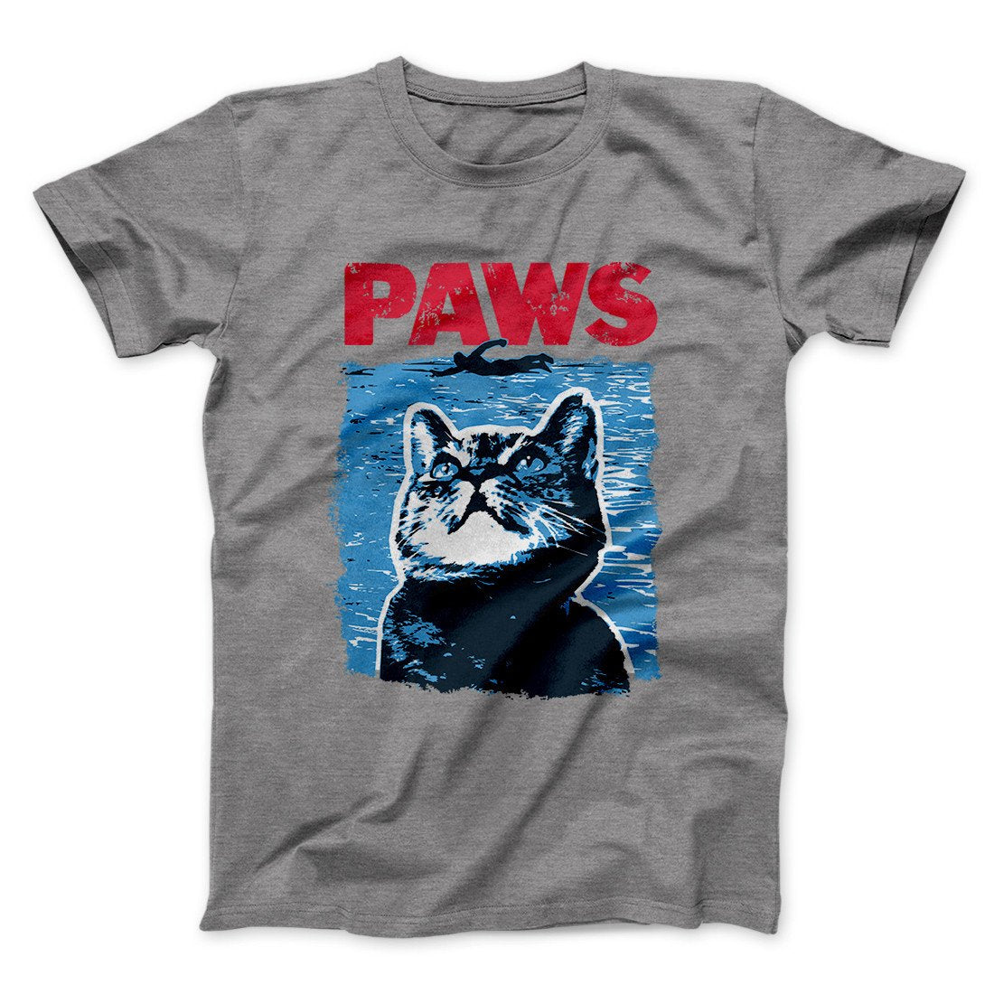 PAWS Funny Movie Men/Unisex T-Shirt | Funny Shirt from Famous In Real Life