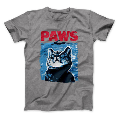 PAWS Funny Movie Men/Unisex T-Shirt Deep Heather | Funny Shirt from Famous In Real Life