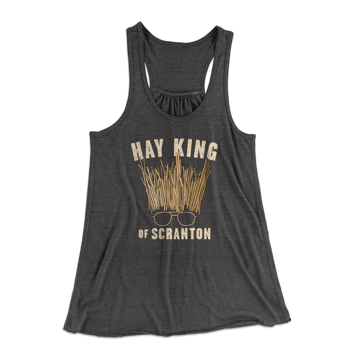 Hay King Funny Thanksgiving Women's Flowey Tank Top | Funny Shirt from Famous In Real Life