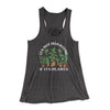 It's Not Hoarding If It's Plants Funny Women's Flowey Tank Top Dark Grey Heather | Funny Shirt from Famous In Real Life