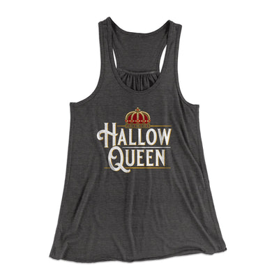 Hallow-Queen Women's Flowey Tank Top Dark Grey Heather | Funny Shirt from Famous In Real Life