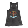 Libra Women's Flowey Tank Top Dark Grey Heather | Funny Shirt from Famous In Real Life