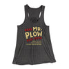 Mr. Plow Women's Flowey Tank Top Dark Grey Heather | Funny Shirt from Famous In Real Life