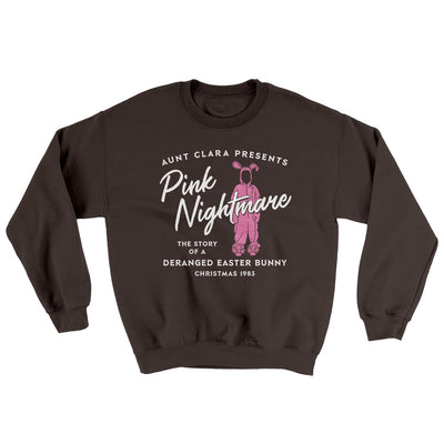 Pink Nightmare Ugly Sweater Dark Chocolate | Funny Shirt from Famous In Real Life