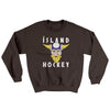 Iceland Hockey Ugly Sweater Dark Chocolate | Funny Shirt from Famous In Real Life