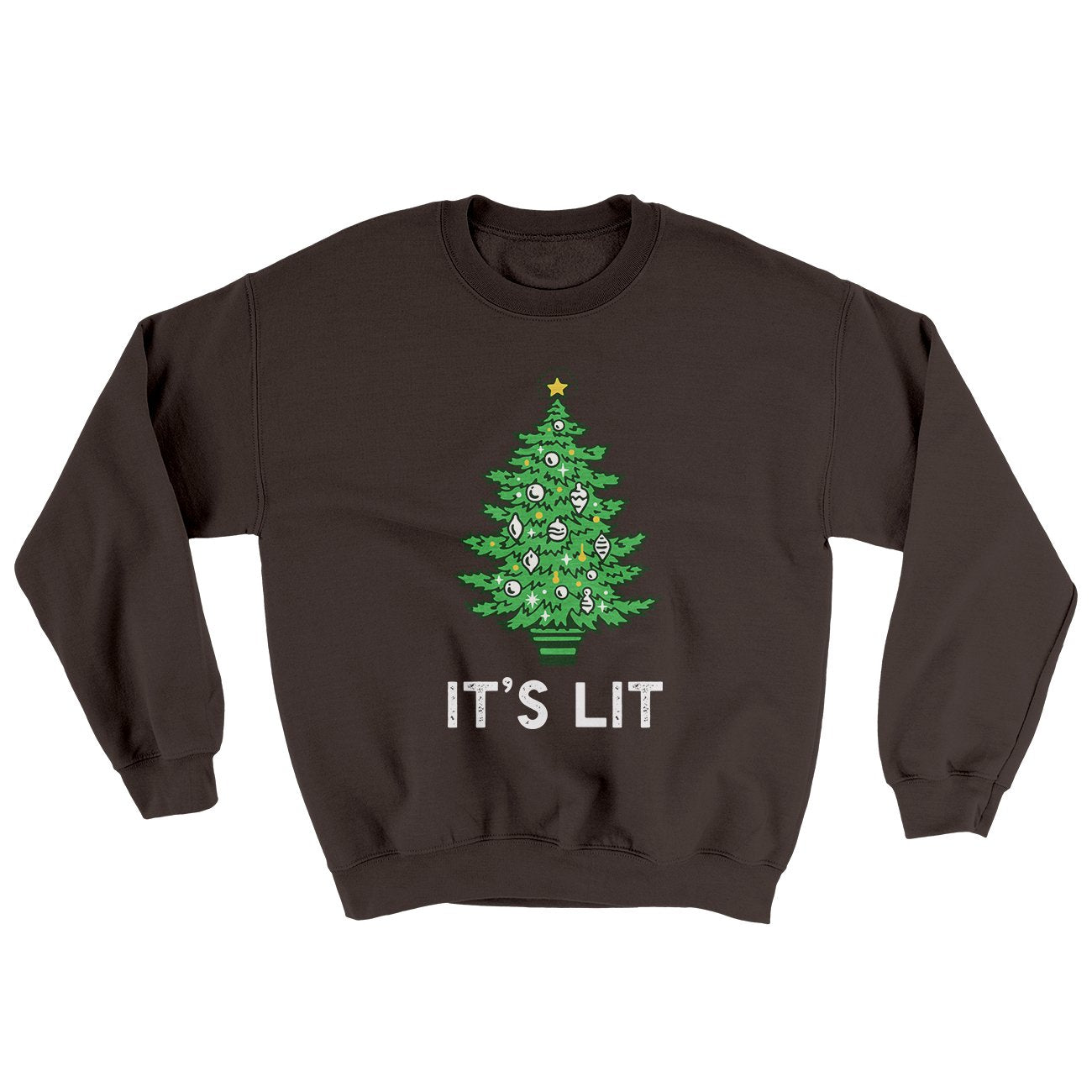 It's Lit Men/Unisex Ugly Sweater | Funny Shirt from Famous In Real Life