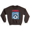 PAWS Dog Ugly Sweater Dark Chocolate | Funny Shirt from Famous In Real Life