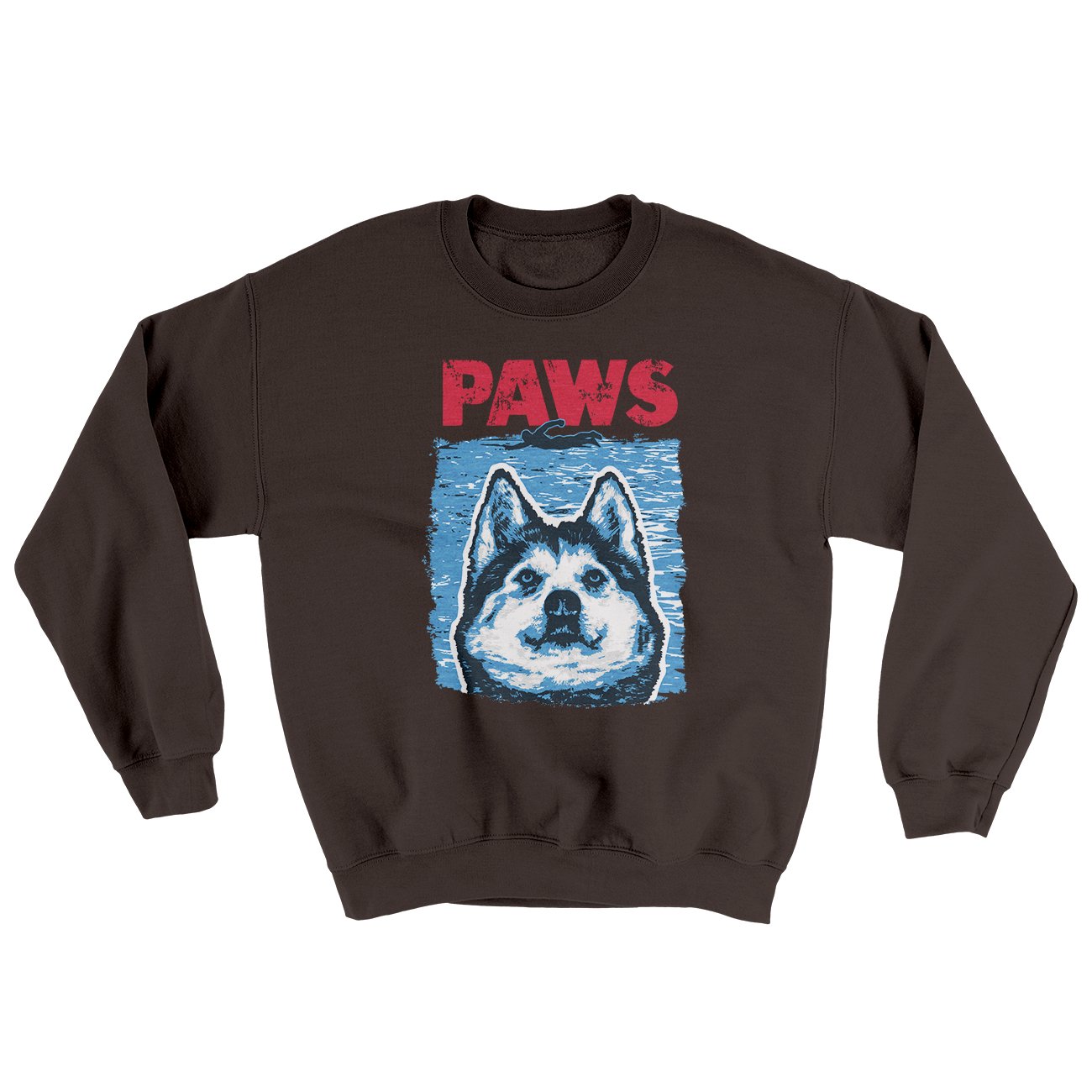 PAWS Dog Ugly Sweater | Funny Shirt from Famous In Real Life