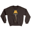Leg Lamp Ugly Sweater Dark Chocolate | Funny Shirt from Famous In Real Life