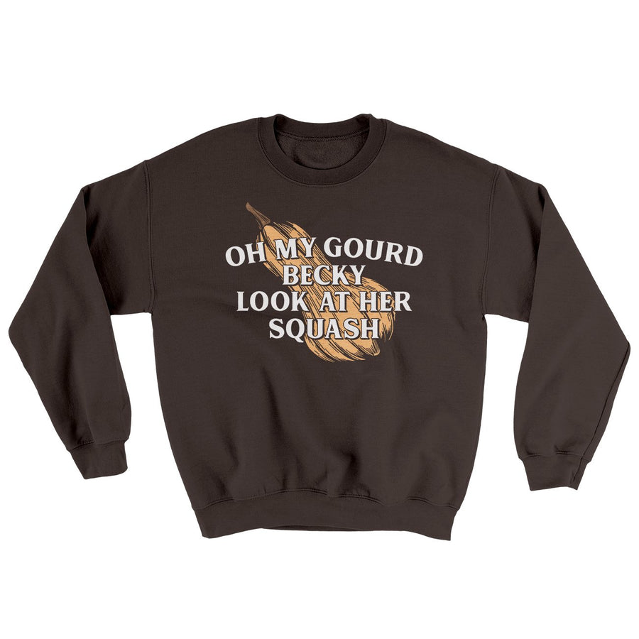 Oh My Gourd Becky Look At Her Squash Ugly Sweater | Funny Shirt from Famous In Real Life